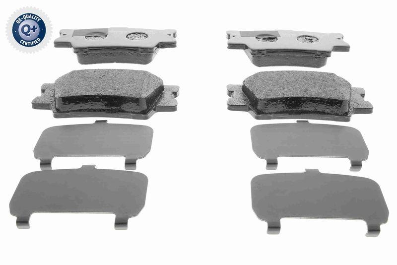 ACKOJA A70-0028 Bremsbelagsatz, Scheibenbremse Hinterachse - System Akebono f&uuml;r TOYOTA