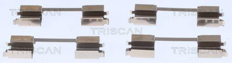 TRISCAN 8105 231622 Montagesatz, Scheibenbremsbelag f&uuml;r Bmw