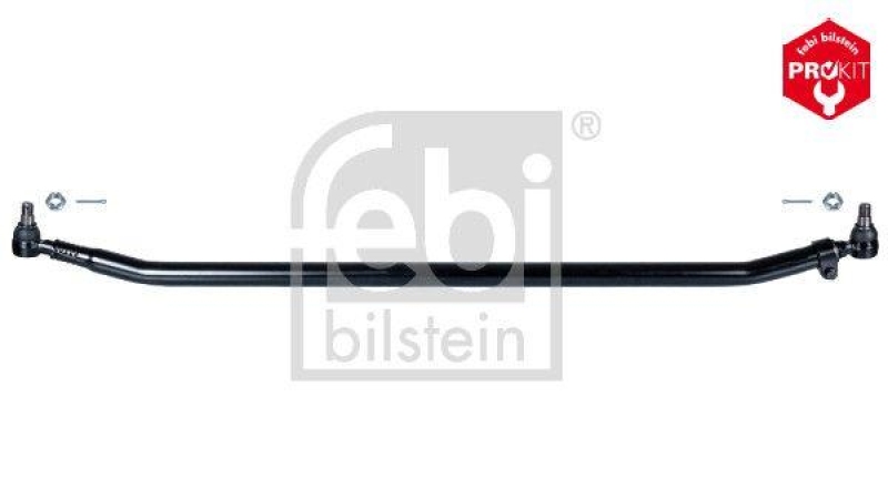 FEBI BILSTEIN 46091 Spurstange mit Kronenmuttern und Splinten f&uuml;r Scania