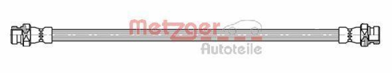 METZGER 4113335 Bremsschlauch f&uuml;r MITSUBISHI HA links/rechts