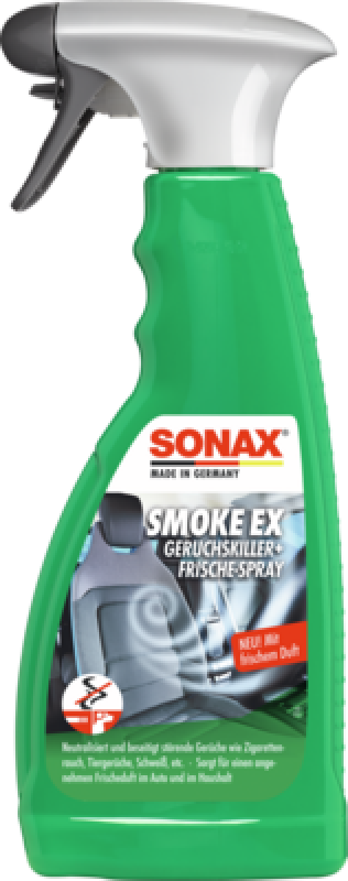 SONAX 02922410 Smoke Ex Geruchskiller + Frische-Spray 500ml