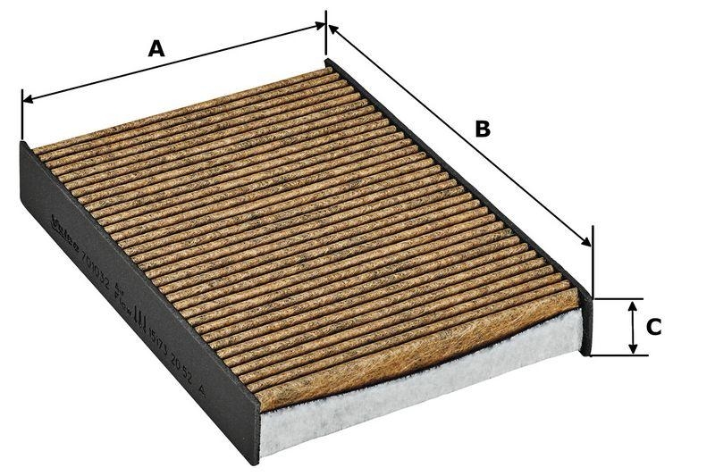 VALEO 701032 Innenraumfilter (Polyphenol)