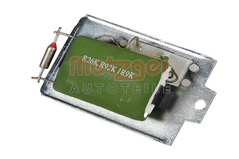 METZGER 0917002 Widerstand, Innenraumgebläse für AUDI/SEAT/VW