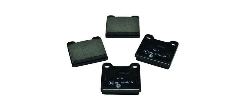 HELLA 8DB 355 017-441 Bremsbelagsatz, Scheibenbremsbelag f&uuml;r MB