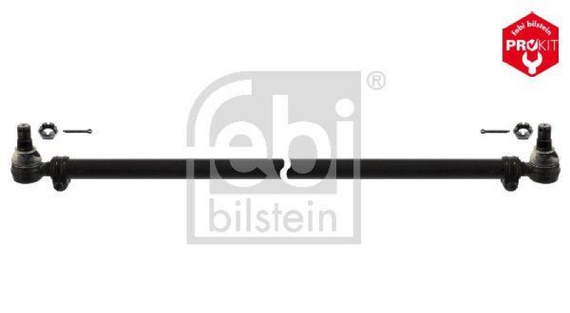 FEBI BILSTEIN 46095 Spurstange mit Kronenmuttern und Splinten f&uuml;r RENAULT (RVI)
