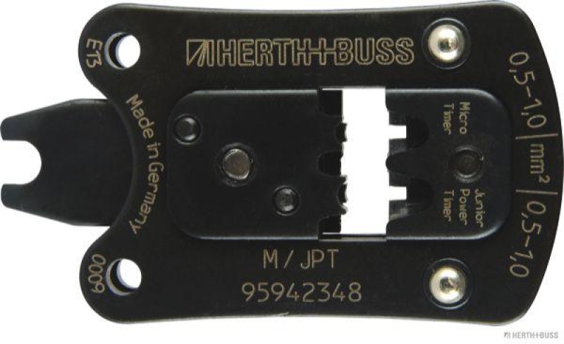 HERTH+BUSS 95942348 Crimpzangeneinsatz AMP TYCO MT I/II ELA, JPT ELA 0,5-1mm²