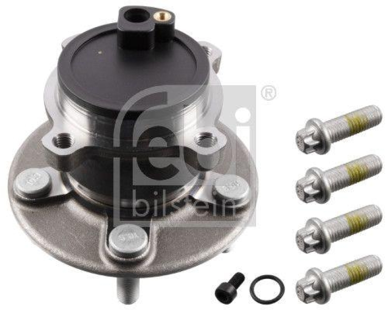 FEBI BILSTEIN 32598 Radlagersatz mit ABS-Impulsring und Anbaumaterial f&uuml;r Ford