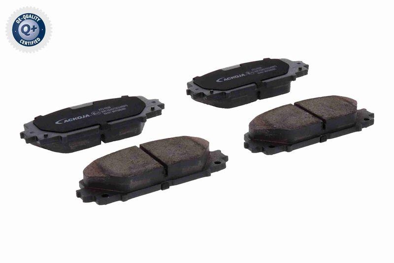 ACKOJA A70-0036 Bremsbelagsatz, Scheibenbremse f&uuml;r TOYOTA