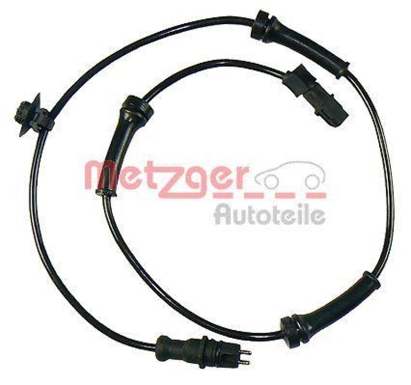 METZGER 0900314 Sensor, Raddrehzahl f&uuml;r RENAULT VA links/rechts