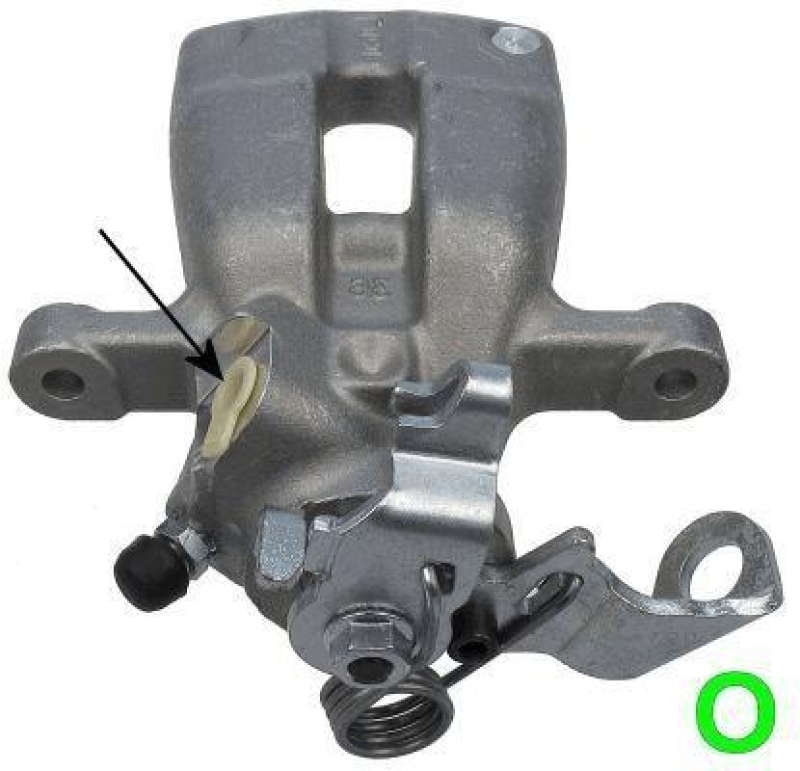 HELLA 8AC 355 382-101 Bremssattel f&uuml;r OPEL