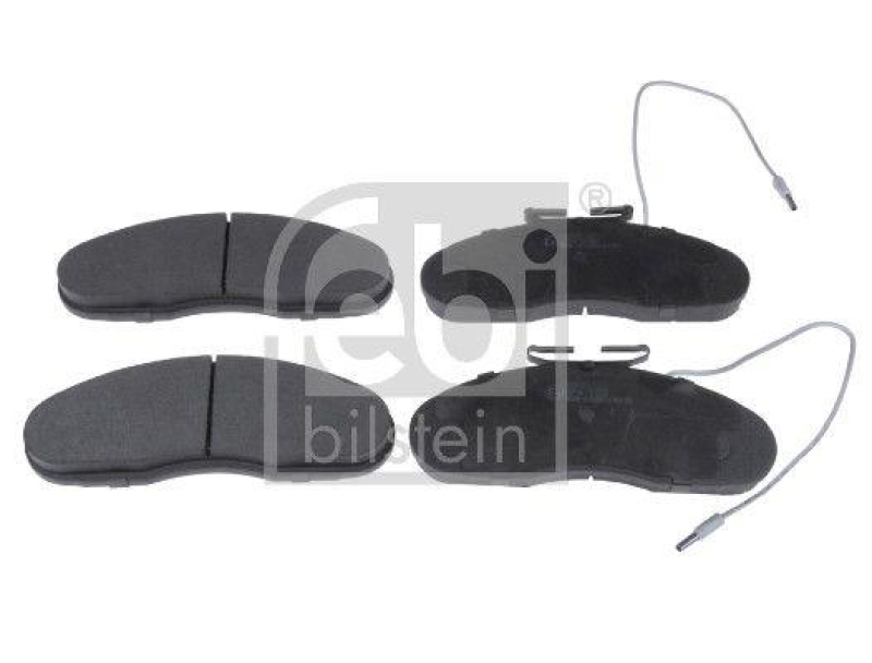 FEBI BILSTEIN 116302 Bremsbelagsatz f&uuml;r NISSAN