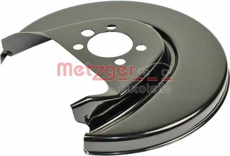 METZGER 6115055 Spritzblech, Bremsscheibe für AUDI/SEAT/SKODA/VW HA links