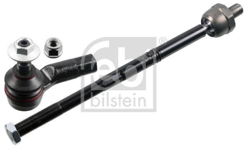 FEBI BILSTEIN 186559 Spurstange mit Endst&uuml;ck, Mutter und Sicherungsmutter f&uuml;r VW-Audi