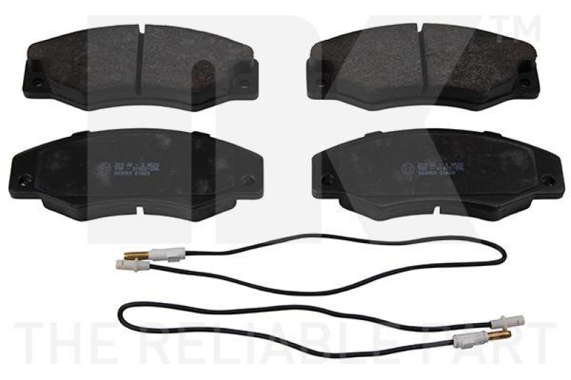 NK 223950 Bremsbelagsatz, Scheibenbremse f&uuml;r RENAULT