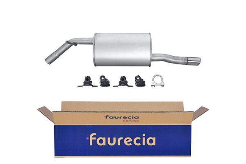 HELLA 8LD 366 032-071 Endschalld&auml;mpfer PEUGEOT