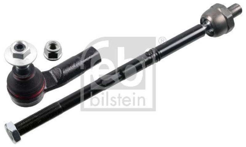 FEBI BILSTEIN 186560 Spurstange mit Endst&uuml;ck, Mutter und Sicherungsmutter f&uuml;r VW-Audi