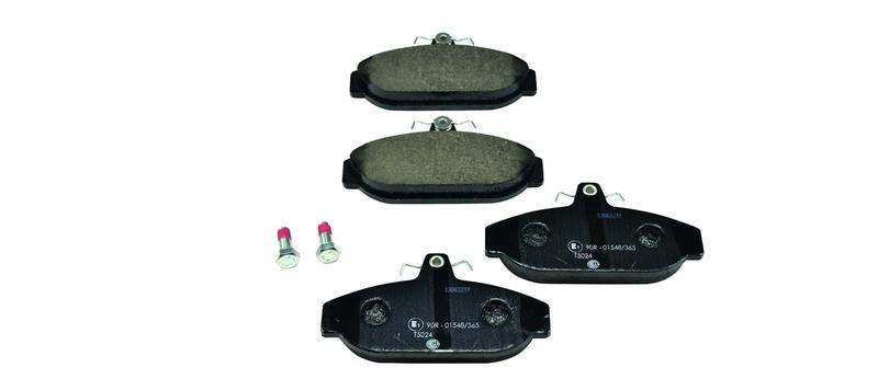 HELLA 8DB 355 017-721 Bremsbelagsatz, Scheibenbremsbelag f&uuml;r VOLVO