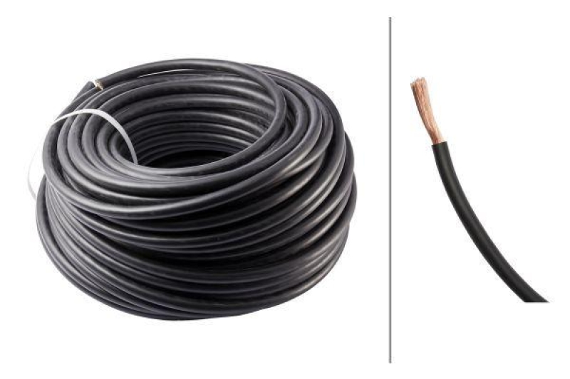 HELLA 8KL 712 972-001 Leitungssatz FLY, 50 mm&sup2; DIN/ISO 6722-3, schwarz