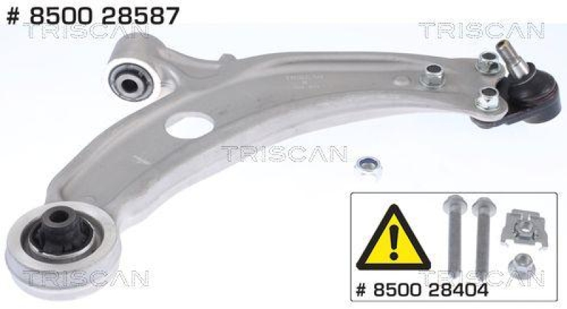 TRISCAN 8500 28587 Querlenker für Peugeot 308