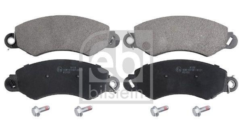 FEBI BILSTEIN 16966 Bremsbelagsatz f&uuml;r DAF-Leyland