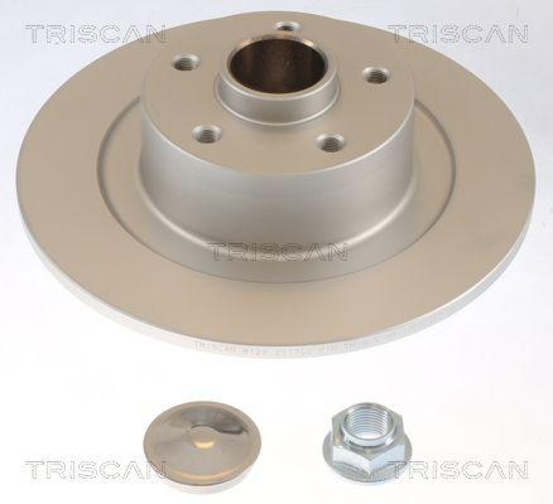 TRISCAN 8120 25170c Bremsscheibe Hinten, Coated f&uuml;r Renault
