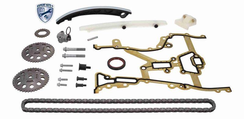 VAICO V40-10003 Steuerkettensatz Kurbel-/ Nockenwelle, Geschlossen für OPEL