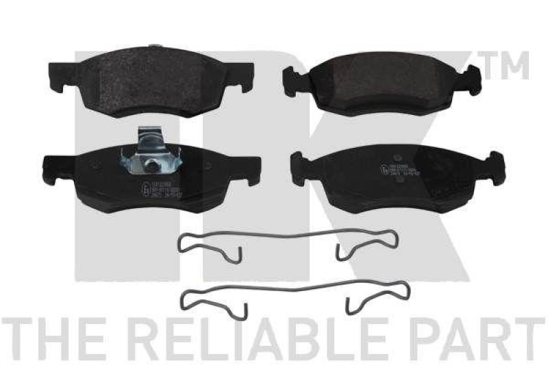 NK 223958 Bremsbelagsatz, Scheibenbremse f&uuml;r DACIA, RENAULT