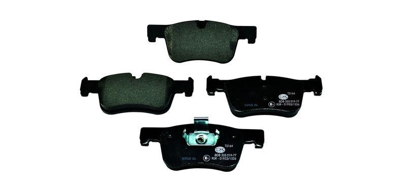 HELLA 8DB 355 019-771 Bremsbelagsatz, Scheibenbremsbelag f&uuml;r BMW
