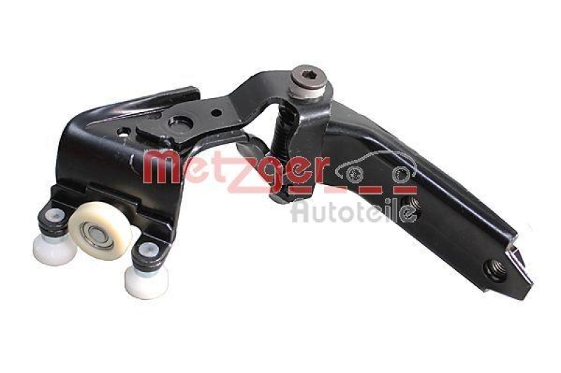 METZGER 2310012 Rollenf&uuml;hrung, Schiebet&uuml;r f&uuml;r VW rechts MITTE / MIT ARM