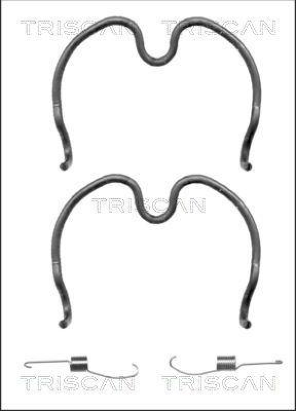 TRISCAN 8105 242571 Montagesatz F. Bremsbacken f&uuml;r Opel, Vauxhall