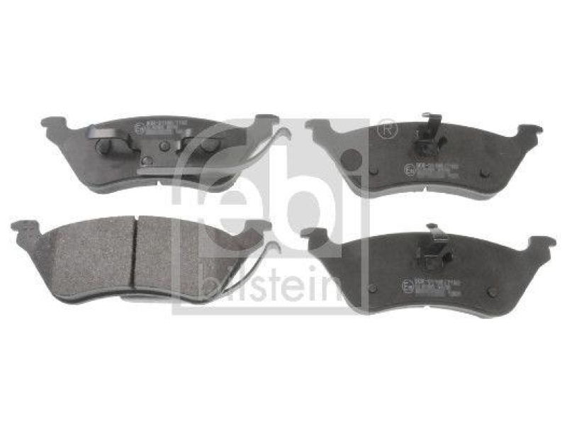 FEBI BILSTEIN 116318 Bremsbelagsatz f&uuml;r Chrysler