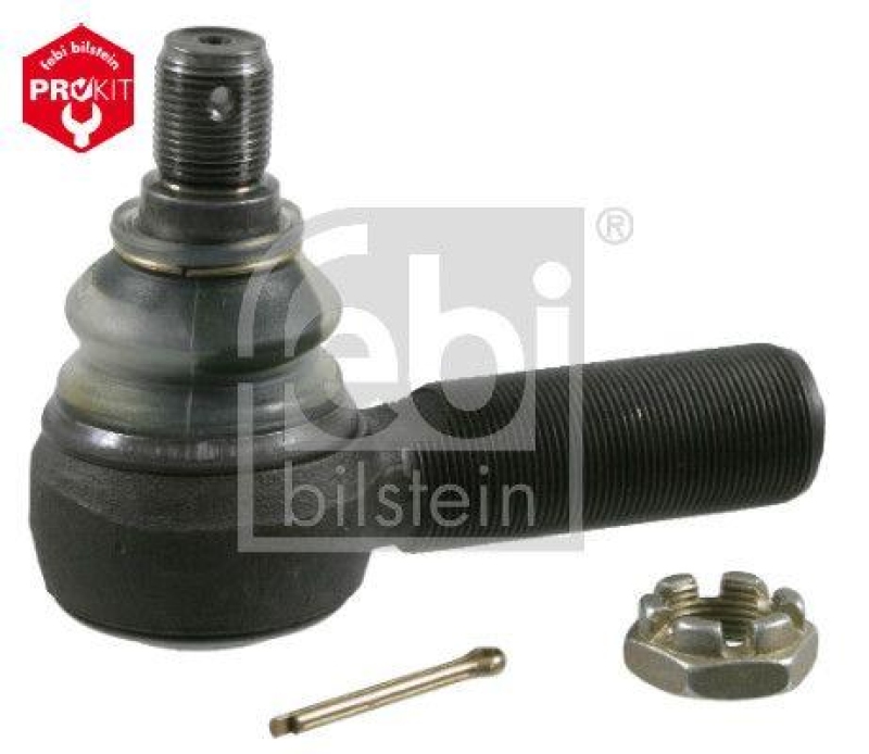 FEBI BILSTEIN 18339 Spur- / Lenkstangenendstück mit Kronenmutter und Splint für Volvo