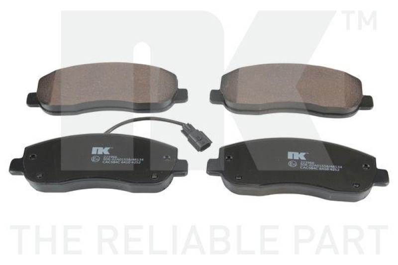 NK 223966 Bremsbelagsatz, Scheibenbremse f&uuml;r MITSU,NISS,OPEL,REN,TOY,VAUX