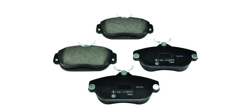 HELLA 8DB 355 018-001 Bremsbelagsatz, Scheibenbremsbelag f&uuml;r VOLVO