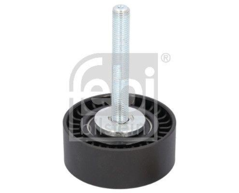 FEBI BILSTEIN 185560 Umlenkrolle f&uuml;r Keilrippenriemen, mit Schraube f&uuml;r Peugeot