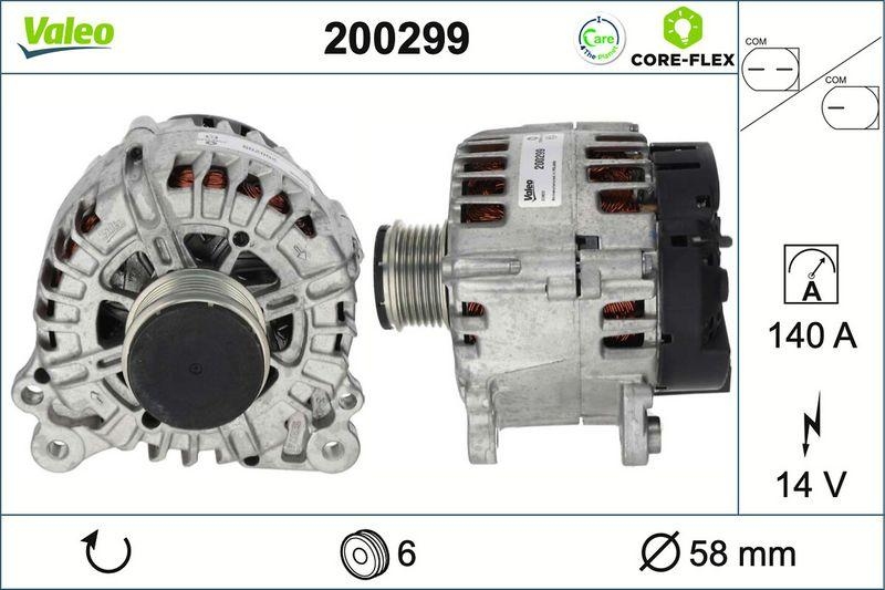 VALEO 200299 Generator - CORE-FLEX