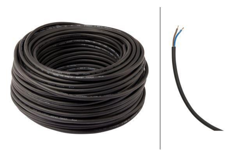 HELLA 8KL 713 740-032 Leitungssatz H05 RR-F 0,75 mm&sup2;, L&auml;nge 100 m