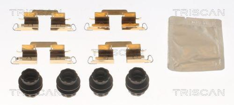 TRISCAN 8105 251606 Montagesatz, Scheibenbremsbelag f&uuml;r Renault