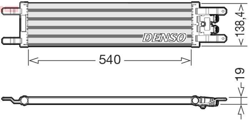 DENSO DRL09001 &Ouml;l-K&uuml;hler FIAT 500X (334_) 1.4 (14-)