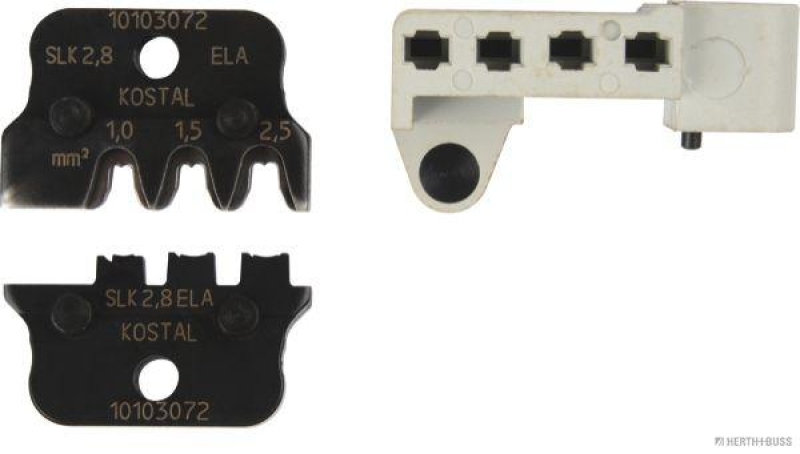HERTH+BUSS 95942145 Crimpzangeneinsatz 10103072 | KOSTAL SLK 2,8 ELA | 1-2,5 mm²