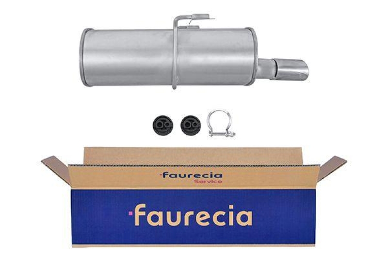 HELLA 8LD 366 032-231 Endschalld&auml;mpfer PEUGEOT