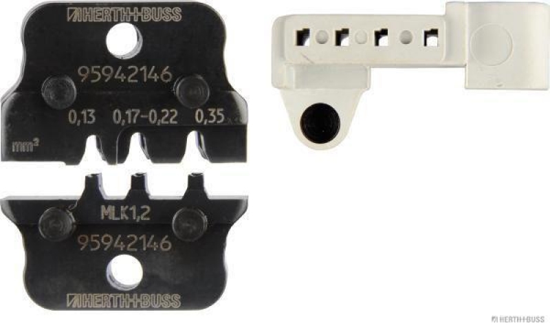 HERTH+BUSS 95942146 Crimpzangeneinsatz 10097547 | KOSTAL MLK 1,2, 0,13-0,35 mm²