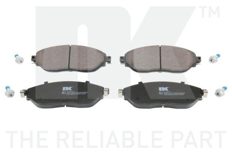 NK 223972 Bremsbelagsatz, Scheibenbremse f&uuml;r FIAT, NISS, OPEL, REN, VAUX