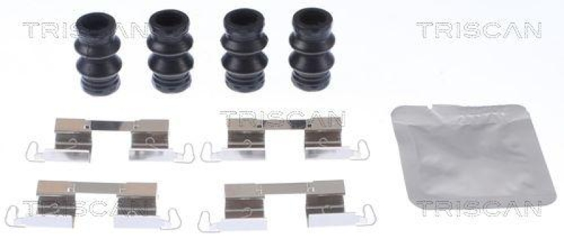 TRISCAN 8105 251604 Montagesatz, Scheibenbremsbelag f&uuml;r Renault, Dacia