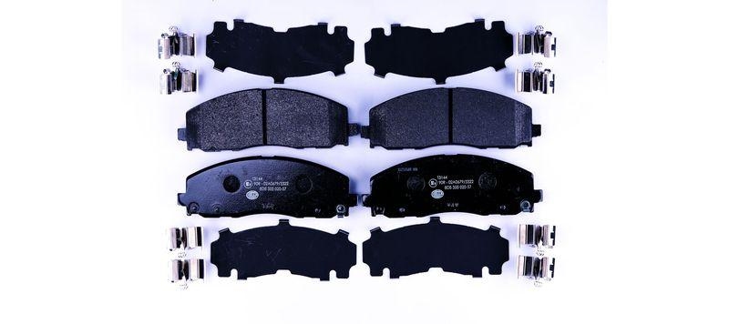 HELLA 8DB 355 020-571 Bremsbelagsatz, Scheibenbremsbelag für FIAT/CHRYSLER/LANCIA