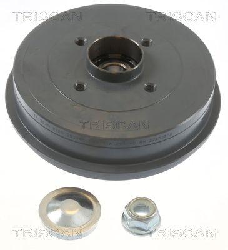 TRISCAN 8120 25226c Bremstrommel, Coated f&uuml;r Dacia, Renault