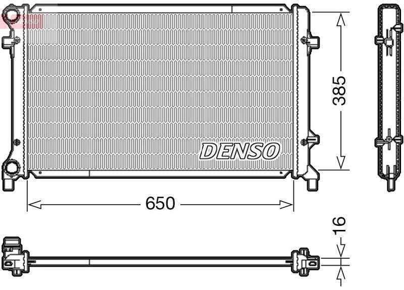 DENSO DRM02014 K&uuml;hler SKODA OCTAVIA Combi (1Z5) 1.4 05/2006->06/2013