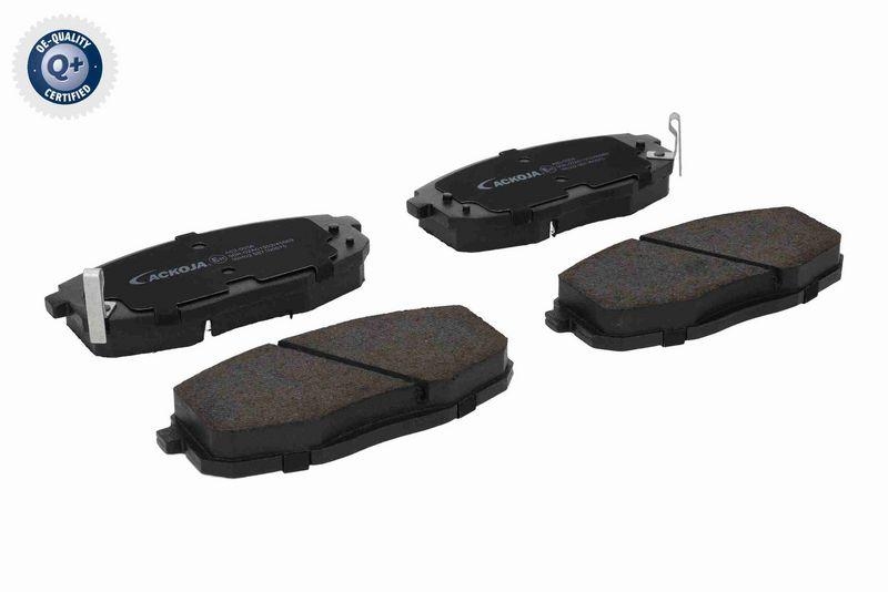 ACKOJA A53-0056 Bremsbelagsatz, Scheibenbremse Vorderachse - f&uuml;r KIA