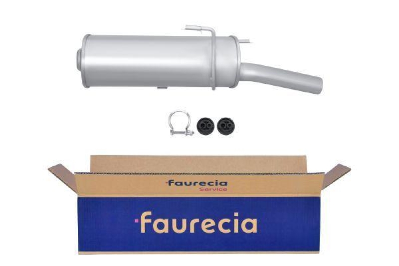 HELLA 8LD 366 032-291 Endschalldämpfer PEUGEOT