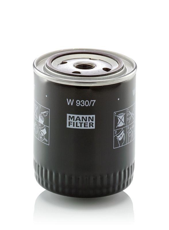MANN-FILTER W 930/7 Ölfilter für Case New Holland